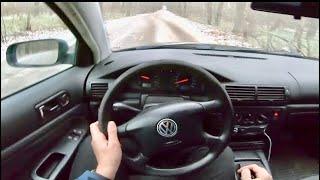 1997 Volkswagen Passat POV TEST DRIVE | ТЕСТ ДРАЙВ ОТ ПЕРВОГО ЛИЦА