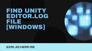 #unity Editor.log file