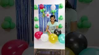 Balloon decoration  #shorts#Latti Decor