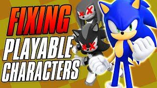 How To Fix Playable Characters In Sonic Games