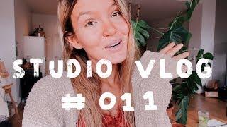 STUDIO VLOG 011 | Starting a Patreon, Painting for Inktober & iPad Procreate Sketching