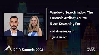 Windows Search Index: The Forensic Artifact You’ve Been Searching For