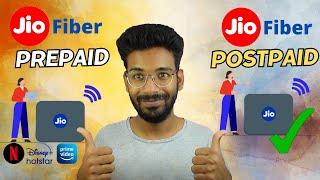 Jio Fiber Prepaid vs Postpaid | Jio Fiber | Jio Fiber Postpaid | Jio Fiber Installation Charge 2024