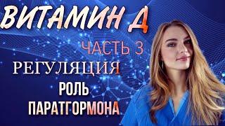 Витамин Д. Паратгормон в регуляции Д-эндокринной системы. Часть 3.