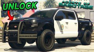 How To The Unlock The NEW Police Cars in GTA Online (Agents of Sabotage DLC)