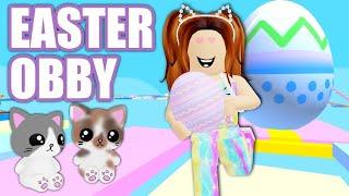  Speedrunning This Easter Obby!! in Roblox 