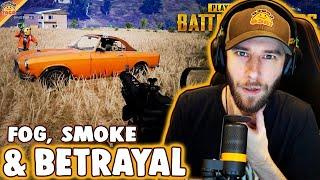 A Game of Fog, Smoke, and Betrayal ft. Halifax, Swagger, & Boom - chocoTaco PUBG Erangel Squads