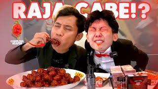 MAKAN AYAM RICHEESE LV 5 + CAROLINA REAPER DAPAT 150 JUTA!! @anggun_supriadi91