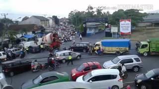 Suasana kepulangan PRESIDEN JOKOWI #Tasikmalaya