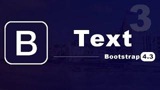 Text Colors in Bootstrap 4.3 - (3)