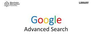 Google: advanced search