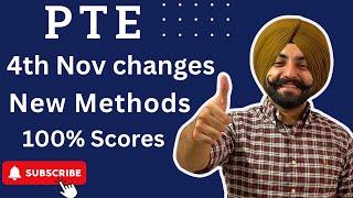 PTE Exam 4th November changes, describe Image and Retell Lecture new methods, tips ( Gurwinder sir )