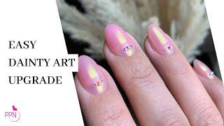 Watch Me Work: Structure Overlay With Simple Nail Art Upgrade