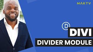 Divi Modules - Divider module