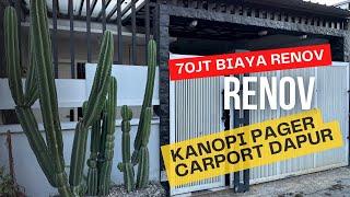 RENOVASI RUMAH SUBSIDI ROOM TOUR EXKLUSIF RENOV70JT