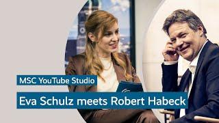 MSC YouTube Studio | Eva Schulz meets Robert Habeck