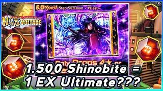 (6.5 Anniversary) Summoning Madara 1500 Shinobite 1 EX Ultimate | Naruto X Boruto Ninja Voltage