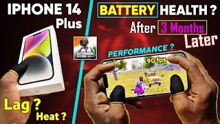 iPhone 14 Plus In- Depth Review: 3 MONTHS Later- Gaming Performance And Battery Life | Pubg /Bgmi 