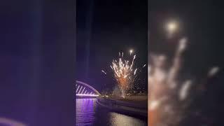 Sri Lanka   Welcomes 2025 New Year Fireworks at Colombo Port City  