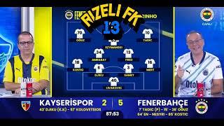 kayserispor 2-6 Fenerbahçe - FB TV GOL ANLARI - 23 Kasım 2024