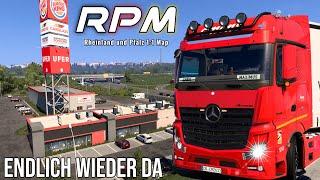 ETS2 1.50 I RPM - Rheinland & Pfalz 1:1 Map  Endlich wieder da [2710] EURO TRUCK SIMULATOR 2