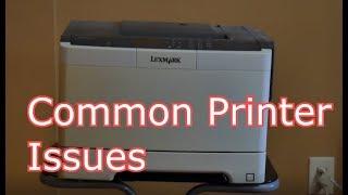 IT: Troubleshooting Common Printer Issues @LexmarkHowtoVideos