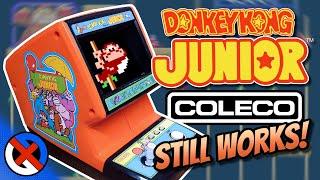 Donkey Kong Jr. 1983 Coleco Tabletop Arcade Machine STILL WORKS!