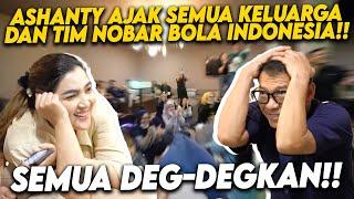 KEHEBOHAN DAN KESERUAN KELUARGA ASIX DAN TIM DUKUNG INDONESIA!!