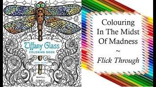 Tiffany Glass Coloring Book by Jessica Palmer | Colouring Book Flick Through