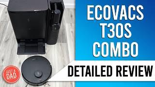 ECOVACS DEEBOT T30S Combo Robot Vacuum & Mop REVEIW