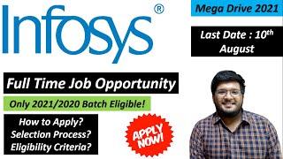 Infosys Off Campus Recruitment 2021/2020 | Jobs for Freshers 