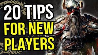 ESO Guides - 20 Tips For Total Beginners [The Elder Scrolls Online]