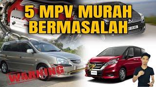 5 MPV MURAH BERMASALAH | NO. 5 TAK MURAH