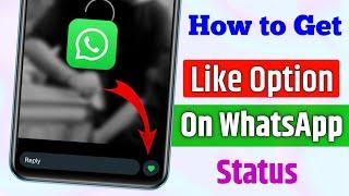 WhatsApp status like option Not showing | How to fix WhatsApp status like option Not showing problem