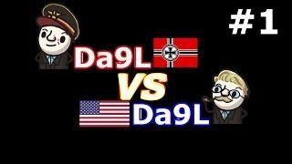 HoI4 - MtG - Da9L Super Germany vs Da9L USA - Ragnarok mod! - Part 1