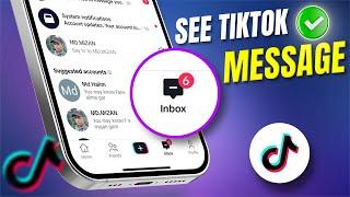How to See Direct Messages on Tiktok on iPhone | Check Tiktok Inbox Messages