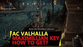 AC Valhalla Maximilian Key - How to Distract Maximillian & Get The Key - Rivalry For The Ages