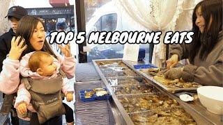 Top 5 Melbourne Eats of 2024 | EAT HERE NOW | Melbourne Australia