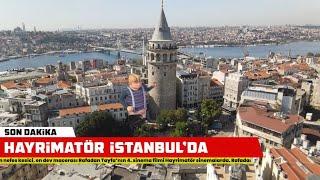 Dev Robot Hayrimatör Şimdi de Galata Kulesi’nde Görüldü