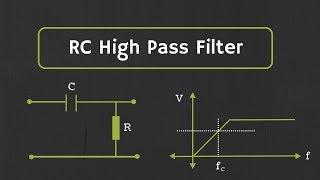 RC High Pass Filter Explained