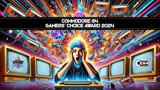 C64 Gamers' Choice Award 2024 - The Best Commodore 64 Games for 2024!