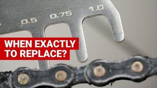 Q&A: 0.5 - 0.75 - 1.0 — when EXACTLY to replace a bicycle chain?