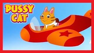 Pussy Cat Pussy Cat | Nursery Rhymes for Children | KIDS HUT