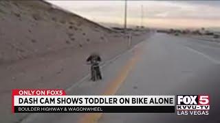 Toddler found alone on Boulder Highway in Las Vegas