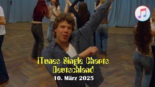 TOP 40: Offizielle iTunes Single Charts Deutschlands - Stand: 10. März 2025