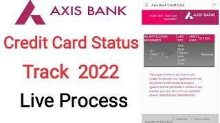 axis bank credit card status check | how to check axis Bank credit card status