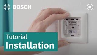 Installation: Rollladensteuerung | Bosch Smart Home