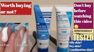 Jenpharm Dermatologically Approved Dermive Oily & Oil Free Moisturizer for All Skin Types