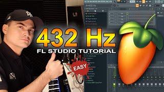 How To Tune To 432 Hz In FL Studio (THE EASY WAY)
