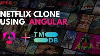 Netflix Clone using Angular | Angular tutorial to build Netflix Clone | Angular with Tailwind CSS